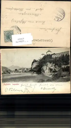 678264 Kufstein in Tirol Innparthie Inn pub Hermann Ludewig Leipzig 4516