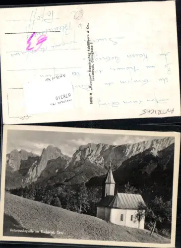 678319 Kufstein in Tirol Antonius Kapelle Kaisertal