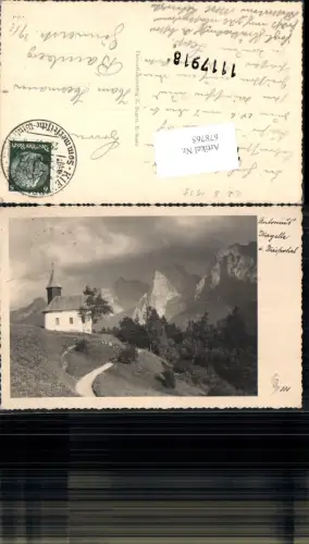 678765 Kufstein Ebbs Antonius Kapelle Kaisertal pub E. Sagert 888