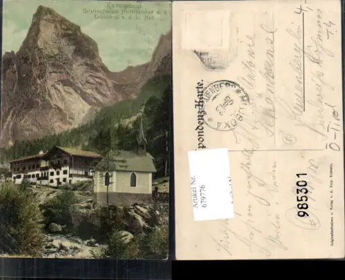 679776 Kaisergebirge Kufstein Ebbs Hinterbärenbad Totenkirchl