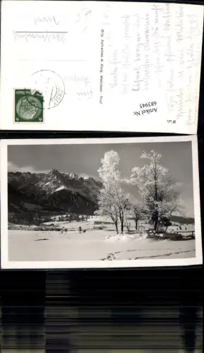 683945 Walchsee in Tirol Kaisergebirge pub A. Karg
