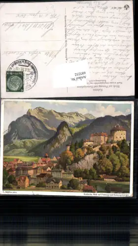 685232 Künstler AK L. Mößler Kufstein in Tirol