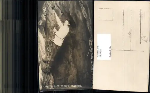 685938 667896,seltene Foto-AK Kufstein Hundsalm Eishöhle Höhle