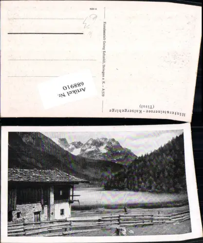 688910 Hintersteinersee Kufstein
