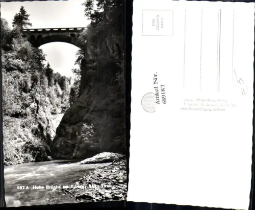 689187 Hohe Brücke am Eiberg Söll Tirol