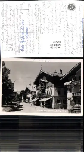689244 Elmau Ellmau am Wilden Kaiser Straßenansicht Gasthaus Post