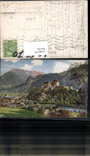 693198 Künstler AK Kufstein in Tirol pub Wiedemanns WIRO
