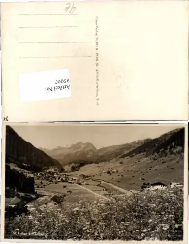 85007,St Anton am Arlberg Wiesenpartie 1935