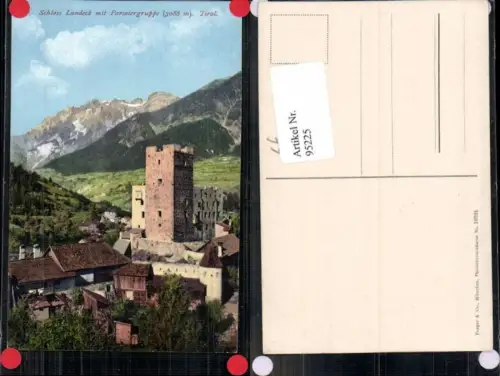 95225,Schloss Landeck m. Parseiergruppe Purger Co 10701