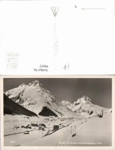 96652,Galtür m. Gorfen u. Ballunspitze Tirol Wegansicht