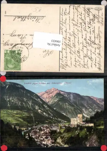 106433,Landeck gegen Norden Silberspitze pub Warger 169-1910