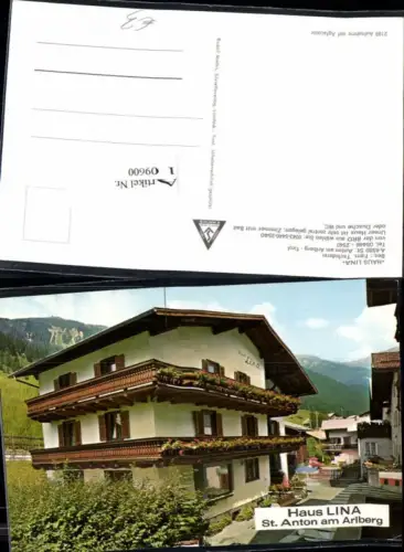 109600,Haus Lina in St Anton am Arlberg