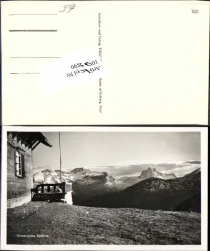 109890,Ulmerhütte b. St Anton am Arlberg