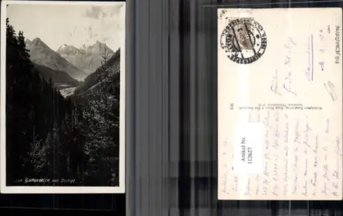 112627,Galtür blick v. Ischgl 1932 Bezirk Landeck
