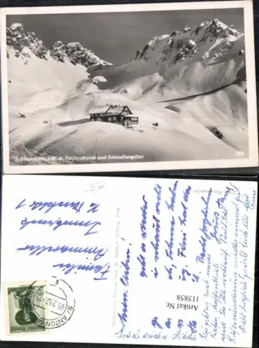 115858,Ulmerhütte bei St Anton am Arlberg