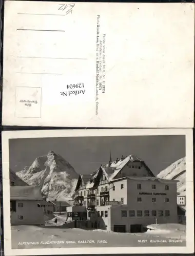 129604,Gasthaus Alpenhorn in Galtür in Tirol pub Risch Lau 10271