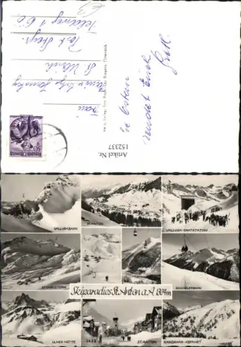 152337,St Anton a. Arlberg Winter MehrbildAk