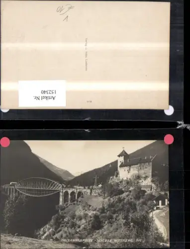 152340,Schloss Wiesberg Trisannabrücke Tobadill pub Nipp 391