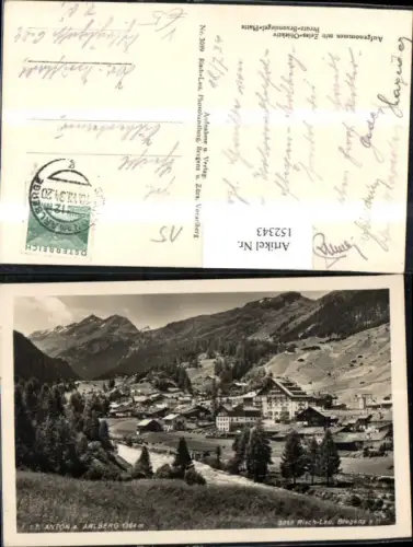 152343,St Anton a. Arlberg Ansicht 1934 pub Risch Lau 3059