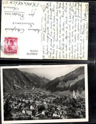 152376,Landeck geg. Zams Ansicht 1952