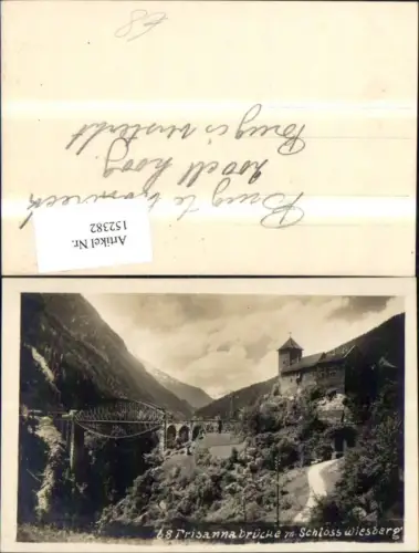 152382,Schloss Wiesberg Trisannabrücke Tobadill Brücke Viadukt