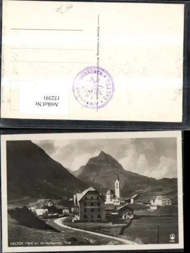 152391,Galtür i. Paznauntal Ansicht Alpenhaus Fluchthorn