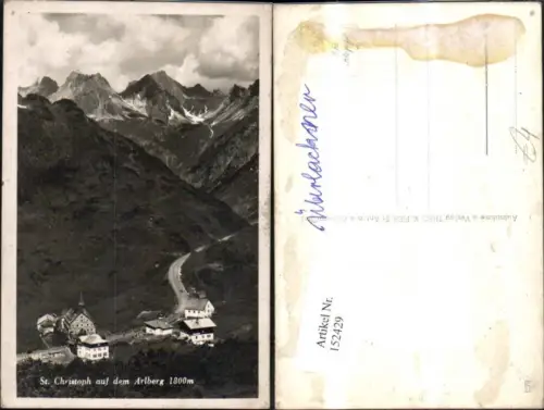 152429,St Christoph a. Arlberg Luftbild