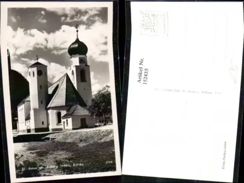 152435,St Anton a. Arlberg Ansicht Kirche