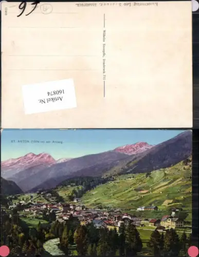 160874,St Anton am Arlberg Tirol 1910