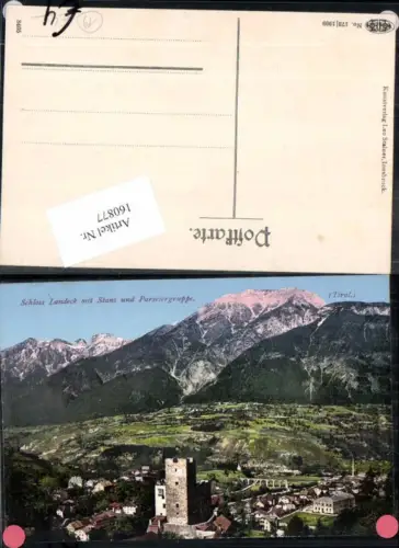 160877,Schloss Landeck m. Stans in Tirol