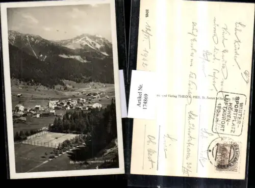 174869,St. Anton am Arlberg Totale Tennisplatz