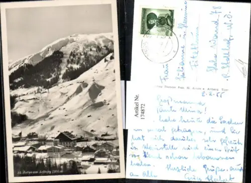 174872,St. Anton a. Arlberg Teilansicht