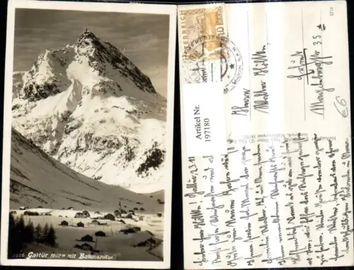 197180,Galtür m. Ballumspitze Winter