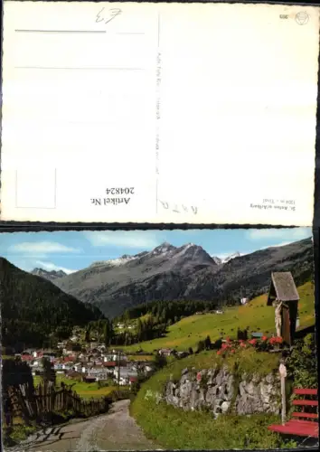 204824,St. Anton am Arlberg Totale Wegkreuz