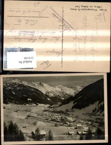 210106,St Anton a. Arlberg Totale i. Winter