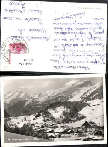 211120,St Anton a. Arlberg Winteransicht