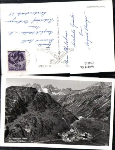 234113,St. Christoph am Arlberg Totale Passhöhe