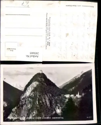 245685,Kronburg in Tirol b. Zams Landeck im Oberinntal pub Risch-Lau 10066