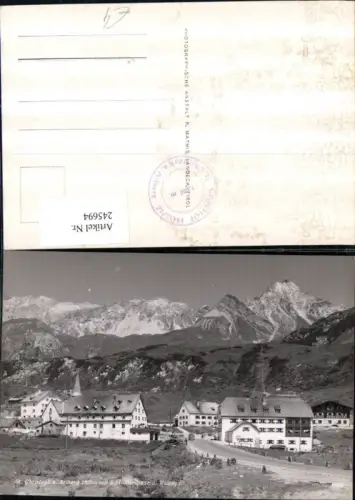 245694,St. Christoph am Arlberg Totale m. Schindlerspitze u. Valluga