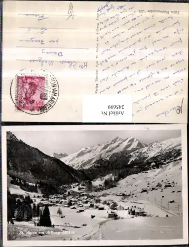 245699,St. Anton am Arlberg Totale Winterbild