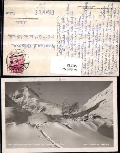 245712,Galtür m. Ballunspitze im Paznaun Winterbild pub Risch-Lau 9507
