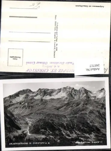 245717,Arlbergstraße St. Christoph am Arlberg Bergkulisse pub Risch-Lau 8606