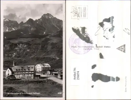 256074,St. Christoph am Arlberg m. Valuga Bergkulisse