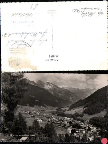 256084,St. Anton am Arlberg Totale Bergkulisse