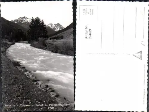 294429,Motiv an d. Trisanna b. Ischgl im Paznauntal Bergkulisse