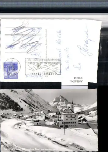 330234,Galtür Teilansicht Alpenhaus Fluchthorn m. Ballungspitze Winterbild pub Risch-Lau 12654