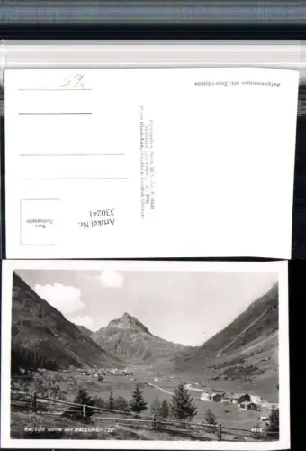 330241,Galtür Totale m. Ballunspitze Bergkulisse pub Risch-Lau 9990