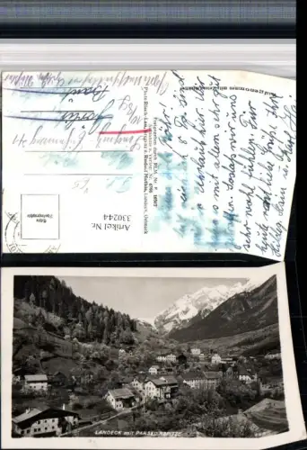 330244,Landeck Teilansicht m. Parseierspitze Bergkulisse pub Risch-Lau 6396