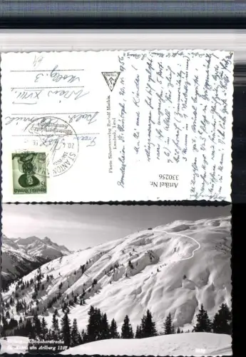 330256,Galzig Kandahar Strecke St. Anton am Arlberg Bergkulisse Winterbild