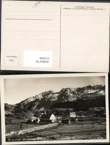 372599,St. Christoph am Arlberg Totale Bergkulisse